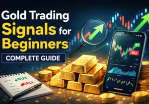Gold trading signals for beginners complete guide with buy and sell gold chart and market analysis