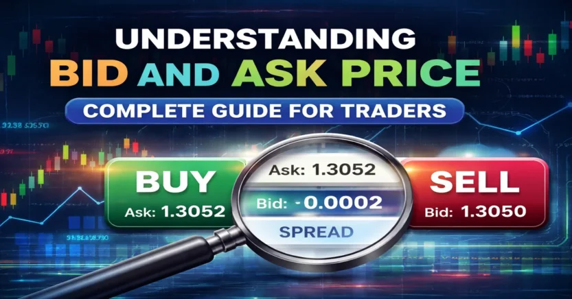 Understanding bid and ask price complete guide for traders showing buy sell spread and forex trading chart