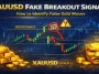 XAUUSD fake breakout signals showing false gold price movement and resistance rejection on chart