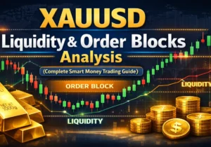 XAUUSD Liquidity and Order Blocks Analysis for Smart Money Trading